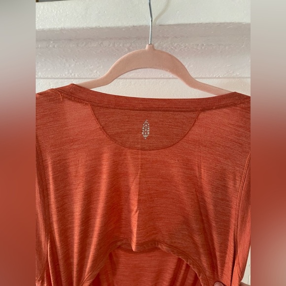 FP Movement Free People Off To The Races Jumpsuit Onesie Orange Small - Picture 6 of 7